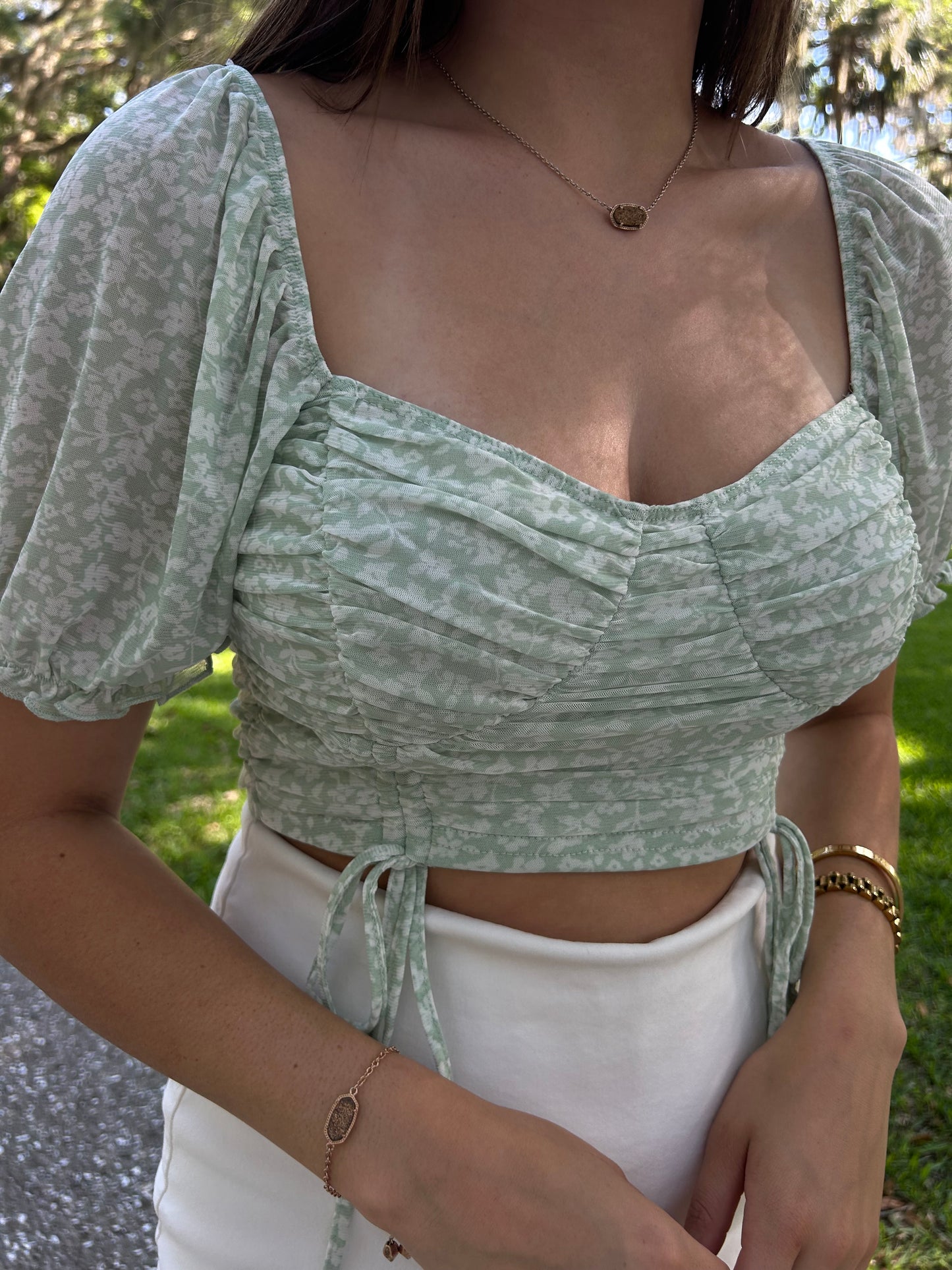 Tinker Bell Cropped Blouse