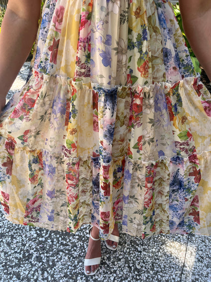 Bell Floral Midi