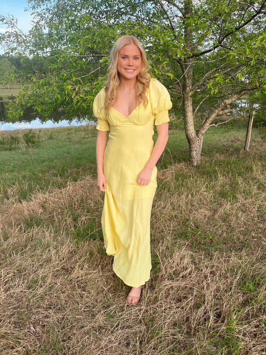 Yellow Sun Dress