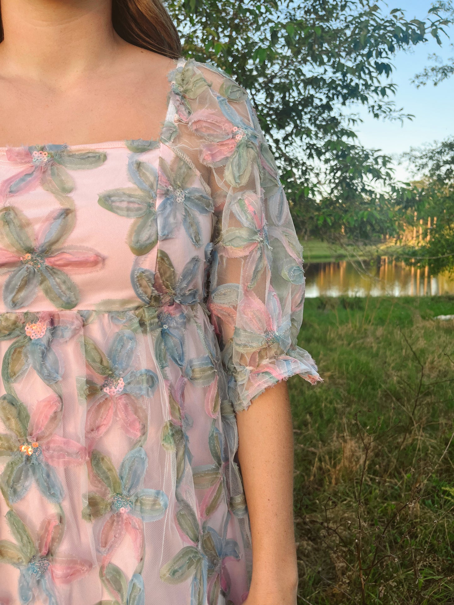 Babydoll Floral Dress